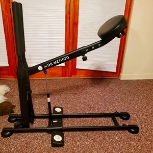 DB Method squat machine.